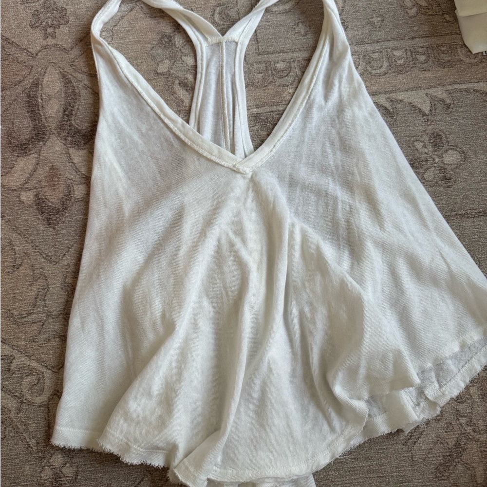 We The Free Ivory Mesh Tank